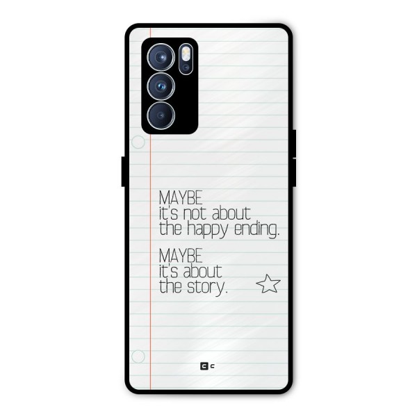 About Story Metal Back Case for Oppo Reno6 Pro 5G