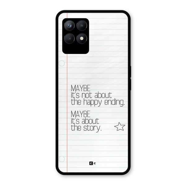 About Story Metal Back Case for Realme 8i