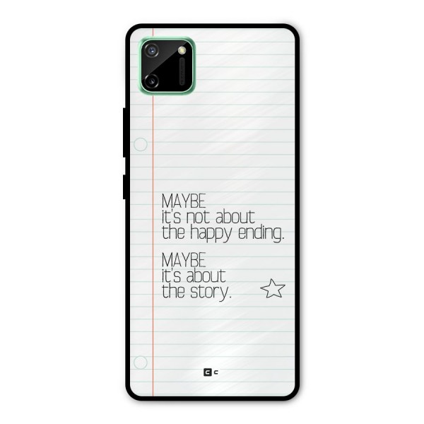 About Story Metal Back Case for Realme C11