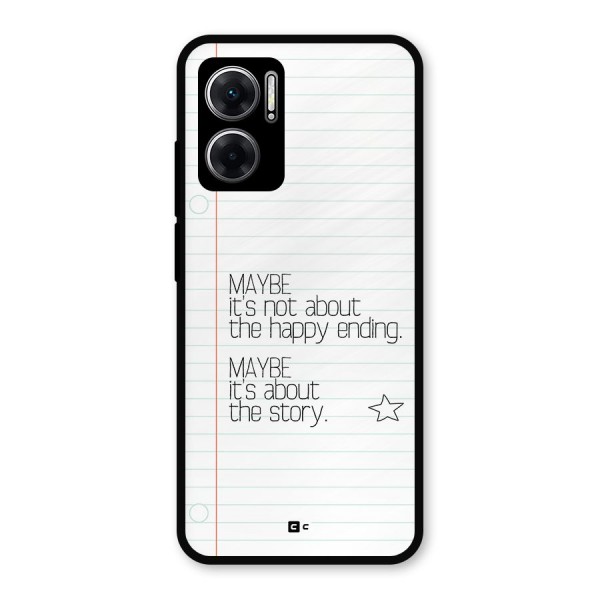 About Story Metal Back Case for Redmi 11 Prime 5G
