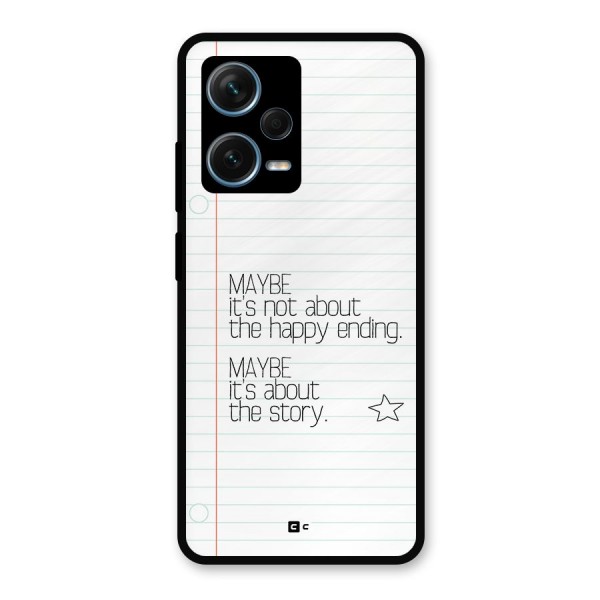 About Story Metal Back Case for Redmi Note 12 Pro Plus 5G