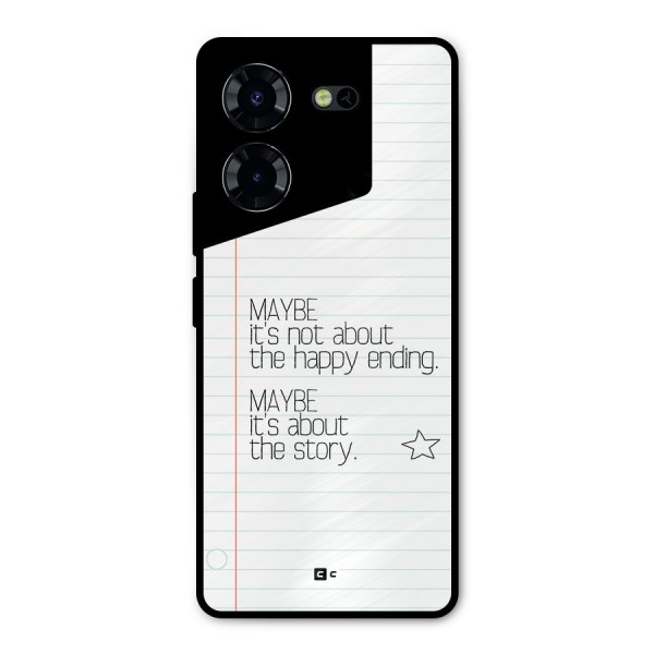 About Story Metal Back Case for Tecno Pova 5 Pro 5G