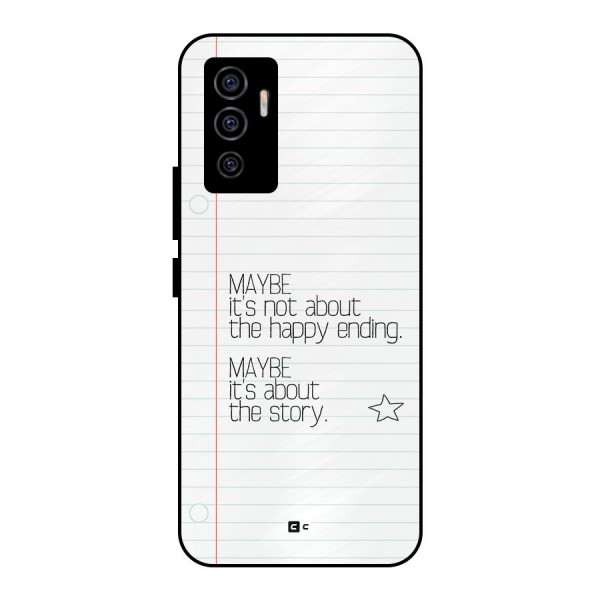 About Story Metal Back Case for Vivo V23e