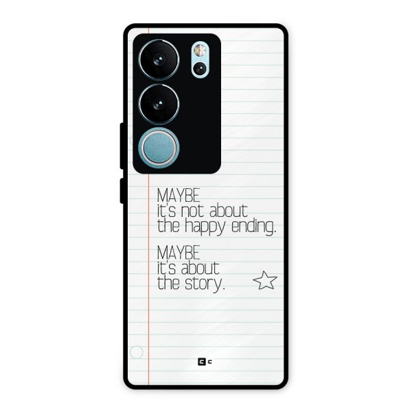 About Story Metal Back Case for Vivo V29