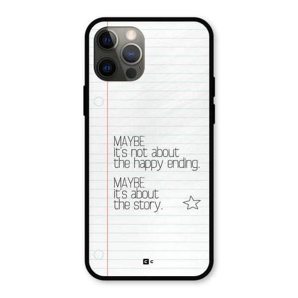 About Story Metal Back Case for iPhone 12 Pro
