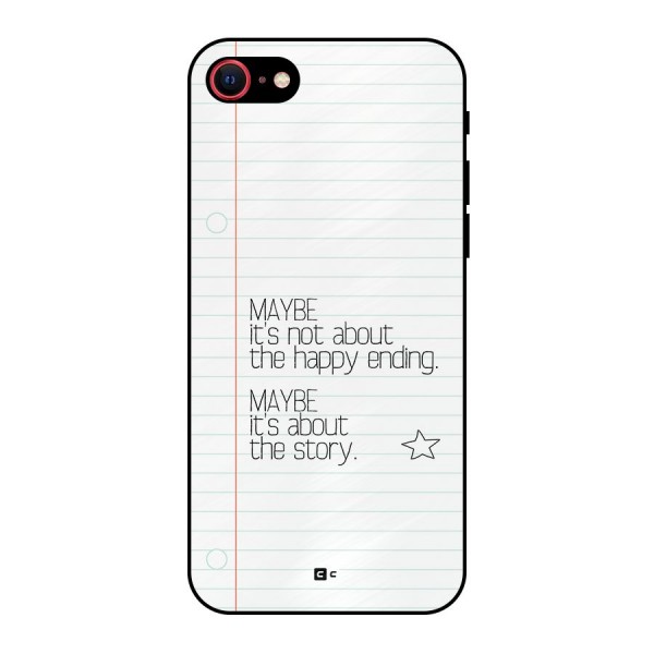 About Story Metal Back Case for iPhone SE 2022
