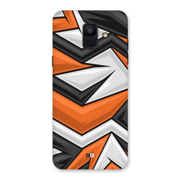 Abstract Comic Back Case for Galaxy A6 (2018)