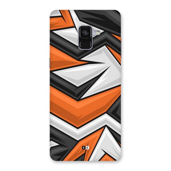 Abstract Comic Back Case for Galaxy A8 Plus