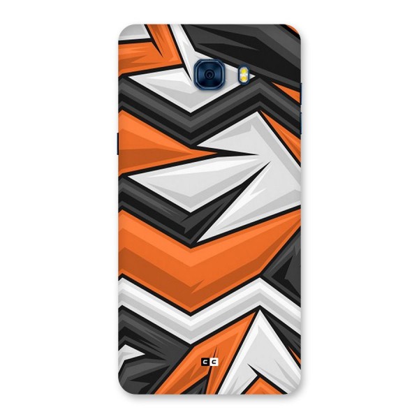 Abstract Comic Back Case for Galaxy C7 Pro