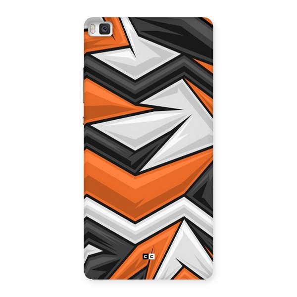 Abstract Comic Back Case for Huawei P8