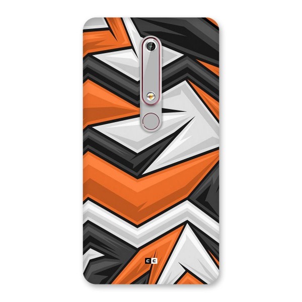 Abstract Comic Back Case for Nokia 6.1