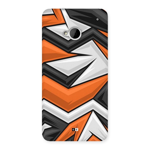 Abstract Comic Back Case for One M7 (Single Sim)