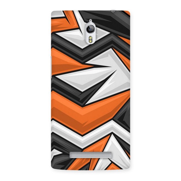 Abstract Comic Back Case for Oppo Find 7