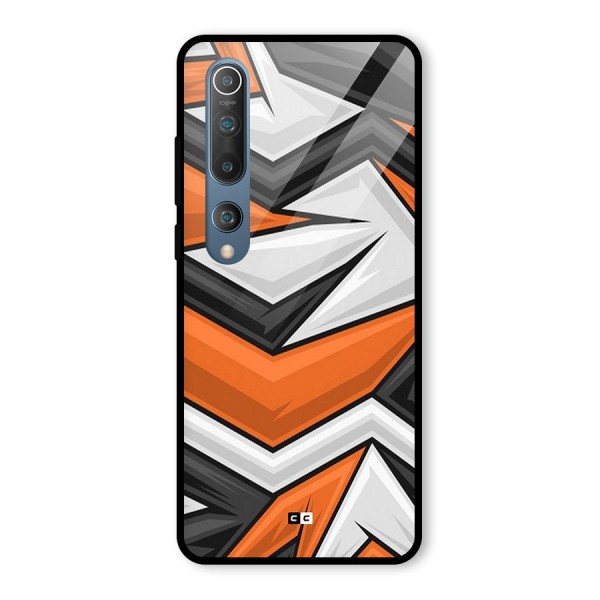 Abstract Comic Glass Back Case for Mi 10
