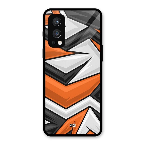 Abstract Comic Glass Back Case for OnePlus Nord 2 5G