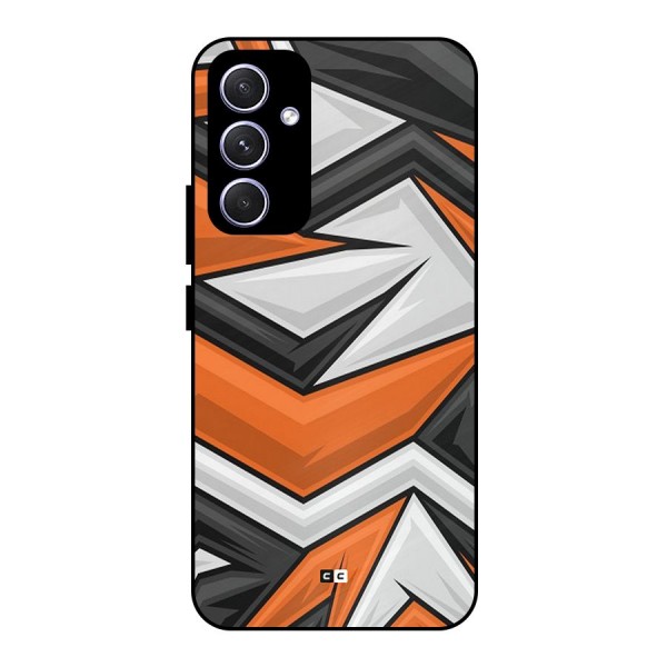 Abstract Comic Metal Back Case for Galaxy A54