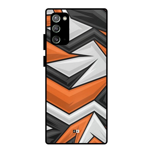 Abstract Comic Metal Back Case for Galaxy Note 20