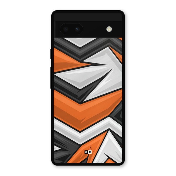 Abstract Comic Metal Back Case for Google Pixel 6a