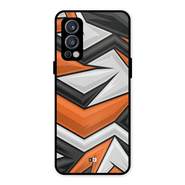 Abstract Comic Metal Back Case for OnePlus Nord 2 5G
