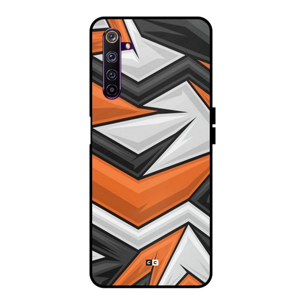 Abstract Comic Metal Back Case for Realme 6 Pro