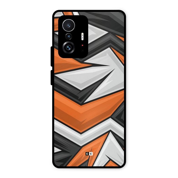 Abstract Comic Metal Back Case for Xiaomi 11T Pro