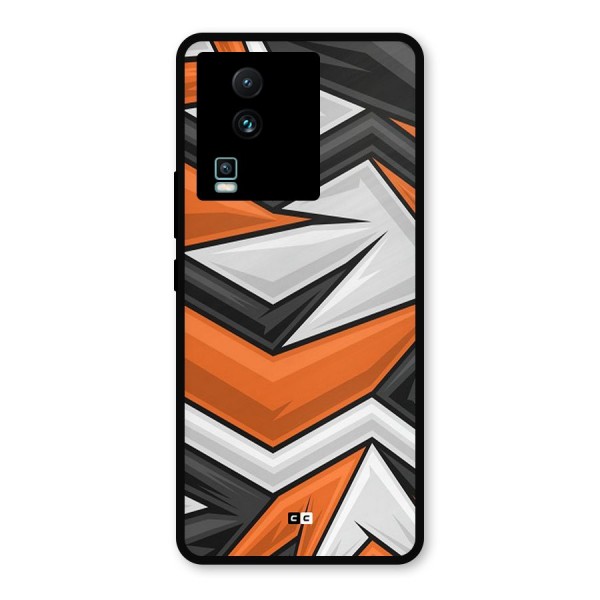 Abstract Comic Metal Back Case for iQOO Neo 7