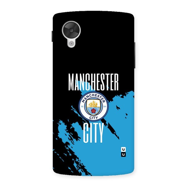 Abstract Manchester Back Case for Google Nexus 5