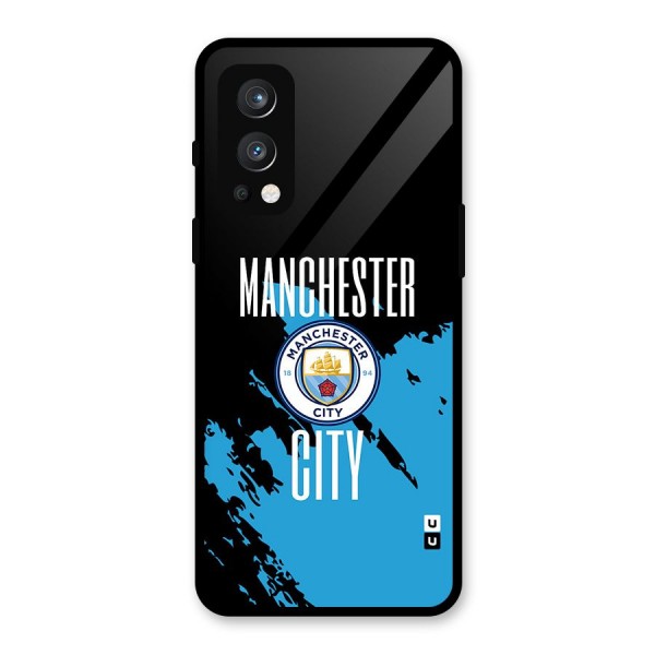 Abstract Manchester Glass Back Case for OnePlus Nord 2 5G