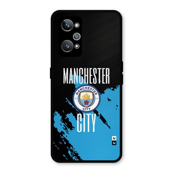 Abstract Manchester Metal Back Case for Realme GT Neo2