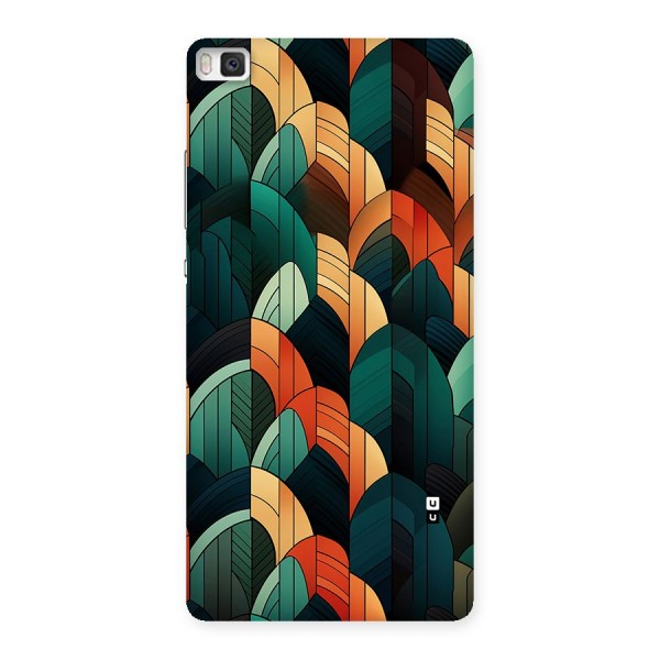 Abstract Seamless Pattern Back Case for Huawei P8