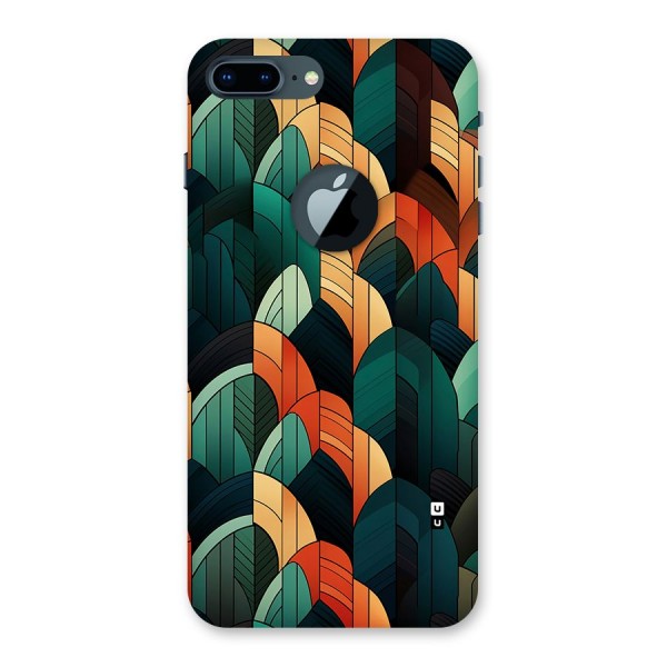 Abstract Seamless Pattern Back Case for iPhone 7 Plus Logo Cut