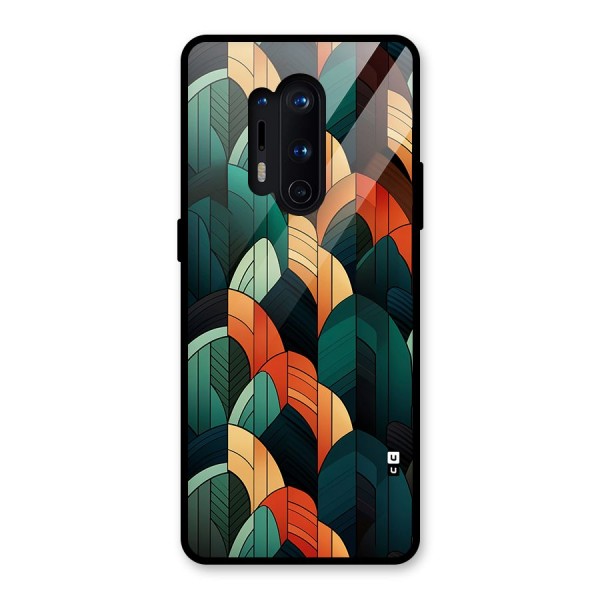 Abstract Seamless Pattern Glass Back Case for OnePlus 8 Pro