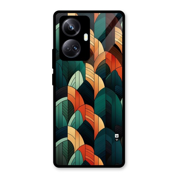 Abstract Seamless Pattern Glass Back Case for Realme 10 Pro Plus