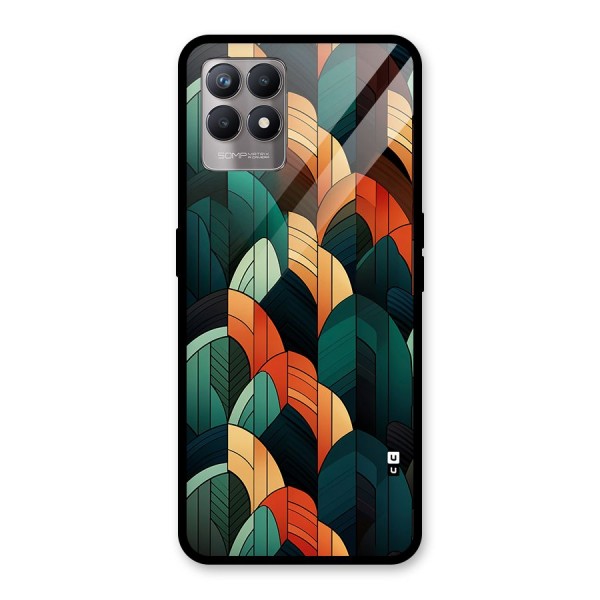 Abstract Seamless Pattern Glass Back Case for Realme Narzo 50