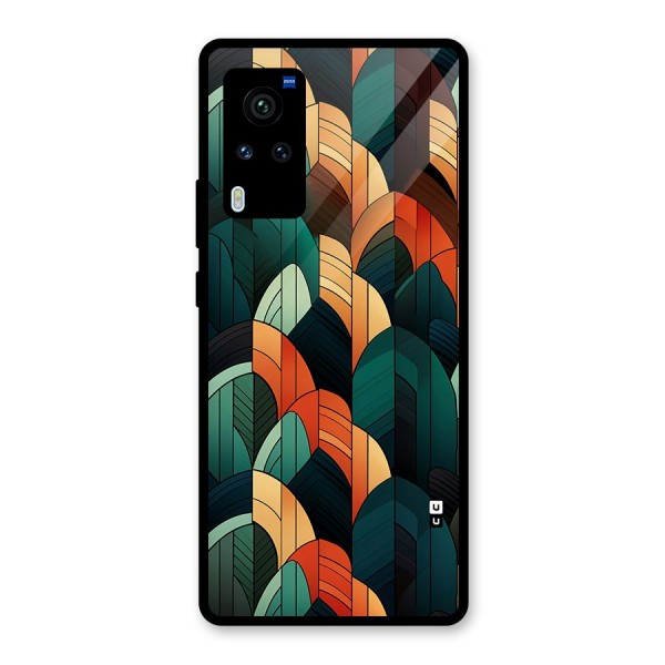 Abstract Seamless Pattern Glass Back Case for Vivo X60 Pro