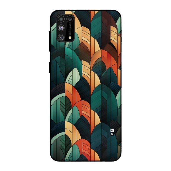 Abstract Seamless Pattern Metal Back Case for Galaxy F41