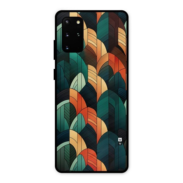 Abstract Seamless Pattern Metal Back Case for Galaxy S20 Plus