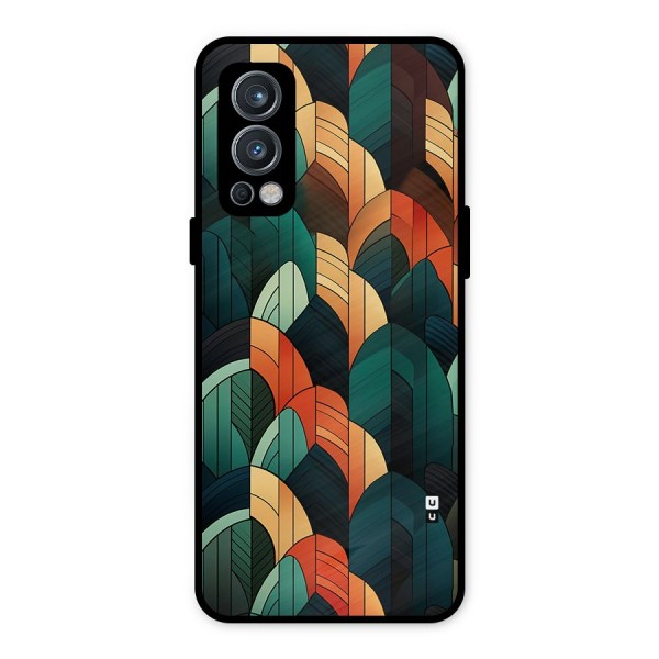 Abstract Seamless Pattern Metal Back Case for OnePlus Nord 2 5G