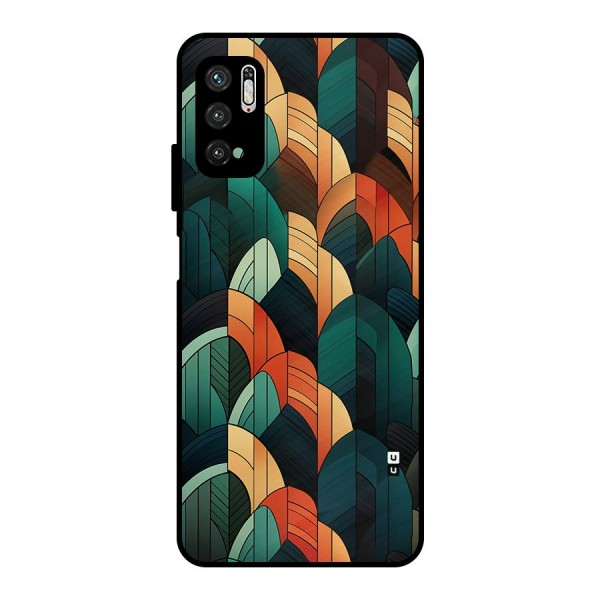 Abstract Seamless Pattern Metal Back Case for Poco M3 Pro 5G