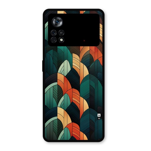 Abstract Seamless Pattern Metal Back Case for Poco X4 Pro 5G