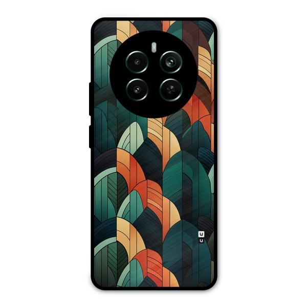 Abstract Seamless Pattern Metal Back Case for Realme 12 Pro Plus