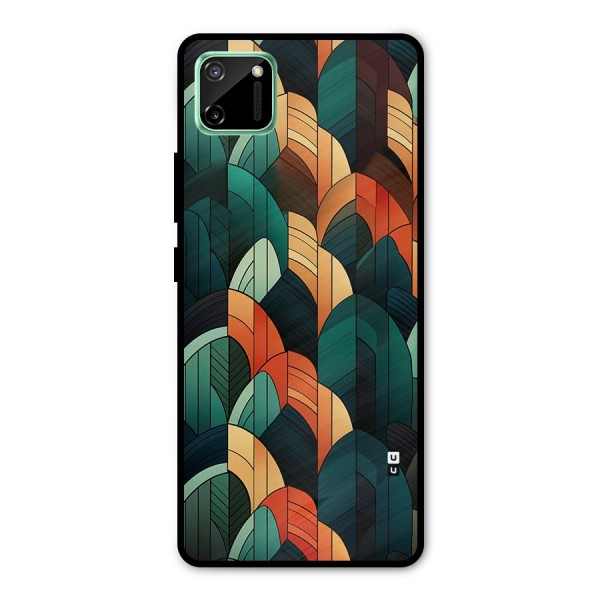 Abstract Seamless Pattern Metal Back Case for Realme C11