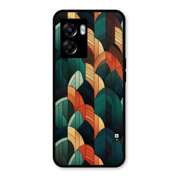 Abstract Seamless Pattern Metal Back Case for Realme Narzo 50 5G