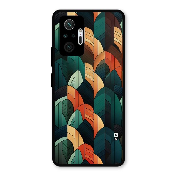 Abstract Seamless Pattern Metal Back Case for Redmi Note 10 Pro Max