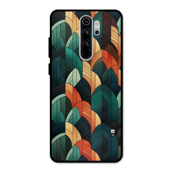 Abstract Seamless Pattern Metal Back Case for Redmi Note 8 Pro