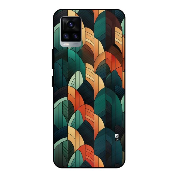 Abstract Seamless Pattern Metal Back Case for Vivo V20