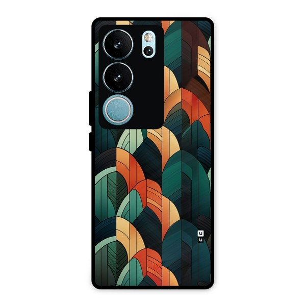 Abstract Seamless Pattern Metal Back Case for Vivo V29