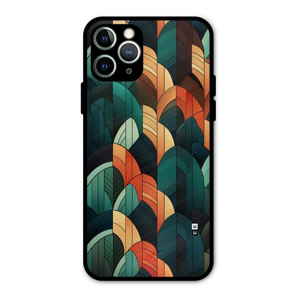 Abstract Seamless Pattern Metal Back Case for iPhone 11 Pro Max