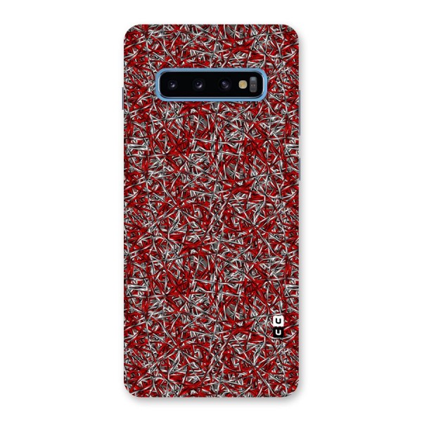 Abstract Threads Back Case for Galaxy S10 Plus
