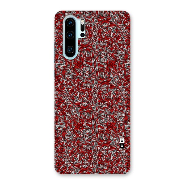 Abstract Threads Back Case for Huawei P30 Pro